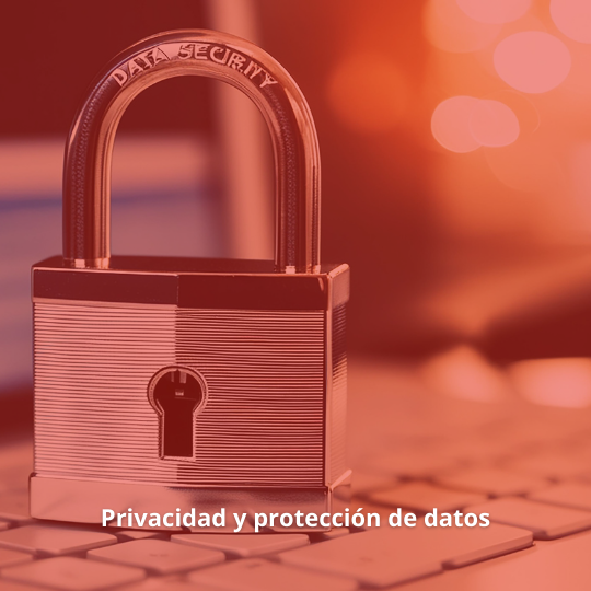 Icono de candado representando privacidad y protección de datos RGPD en Logroño